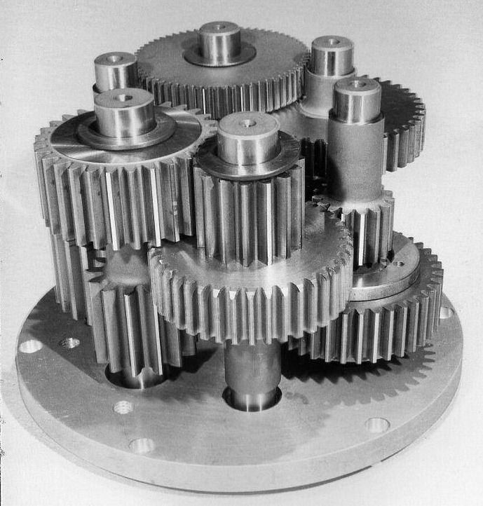 Gearbox designed in house